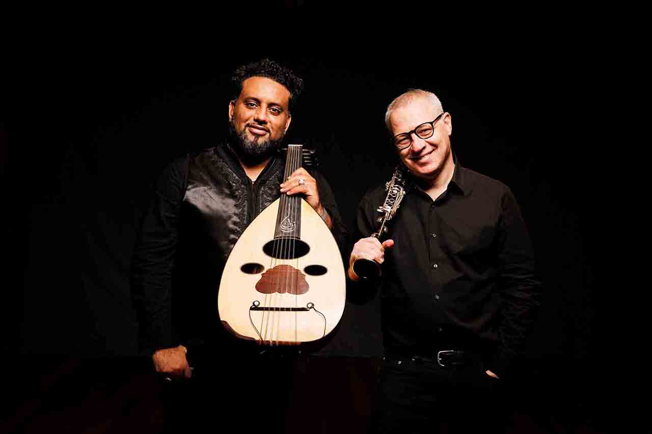 Foto con Gabriele Coen e Ziad Trabelsi